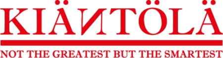 Kiäntölän logo ja motto "not the greatest but the smartest".